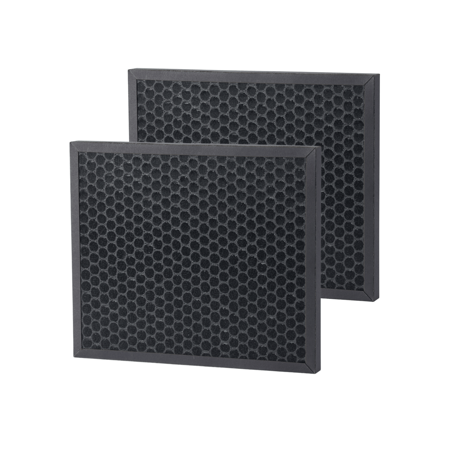 Aktivkohlefilter von ecoQ für 20L/25L Complete, zwei Stück, langlebig und effizient für die Luftreinigung.