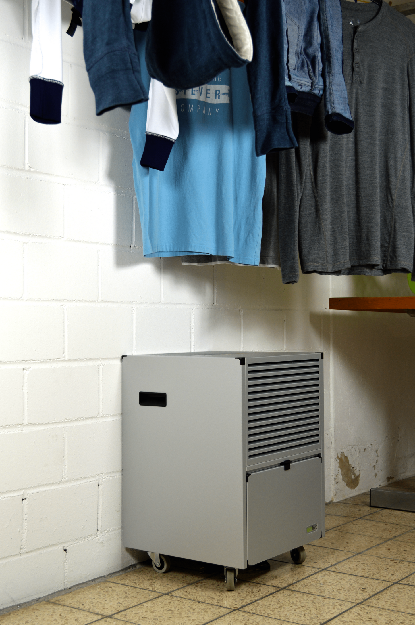 ecodry 625, der mobile Luftentfeuchter mit automatischer Abtauung und besten Energieeffizienz für bis zu 135 m².