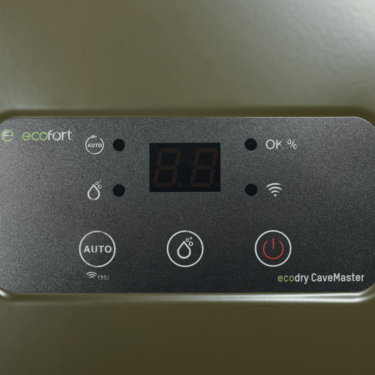 Für anspruchsvolle Keller: CaveMaster XP Military Green – 40 % mehr Entfeuchtungskraft & digitale Steuerung per App.