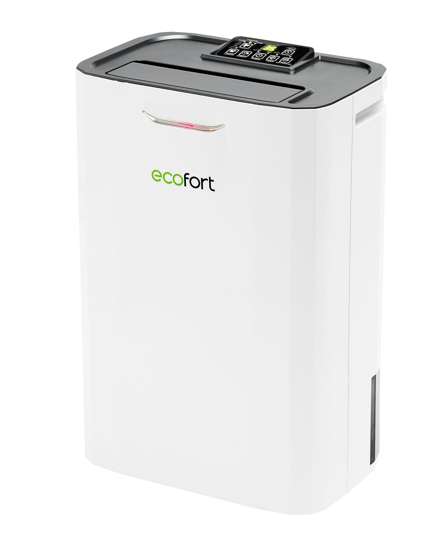 ecoQ DryAir 9L steady Luftentfeuchter mit Hygrostat und HEPA-Filter für optimale Raumfeuchtigkeit.