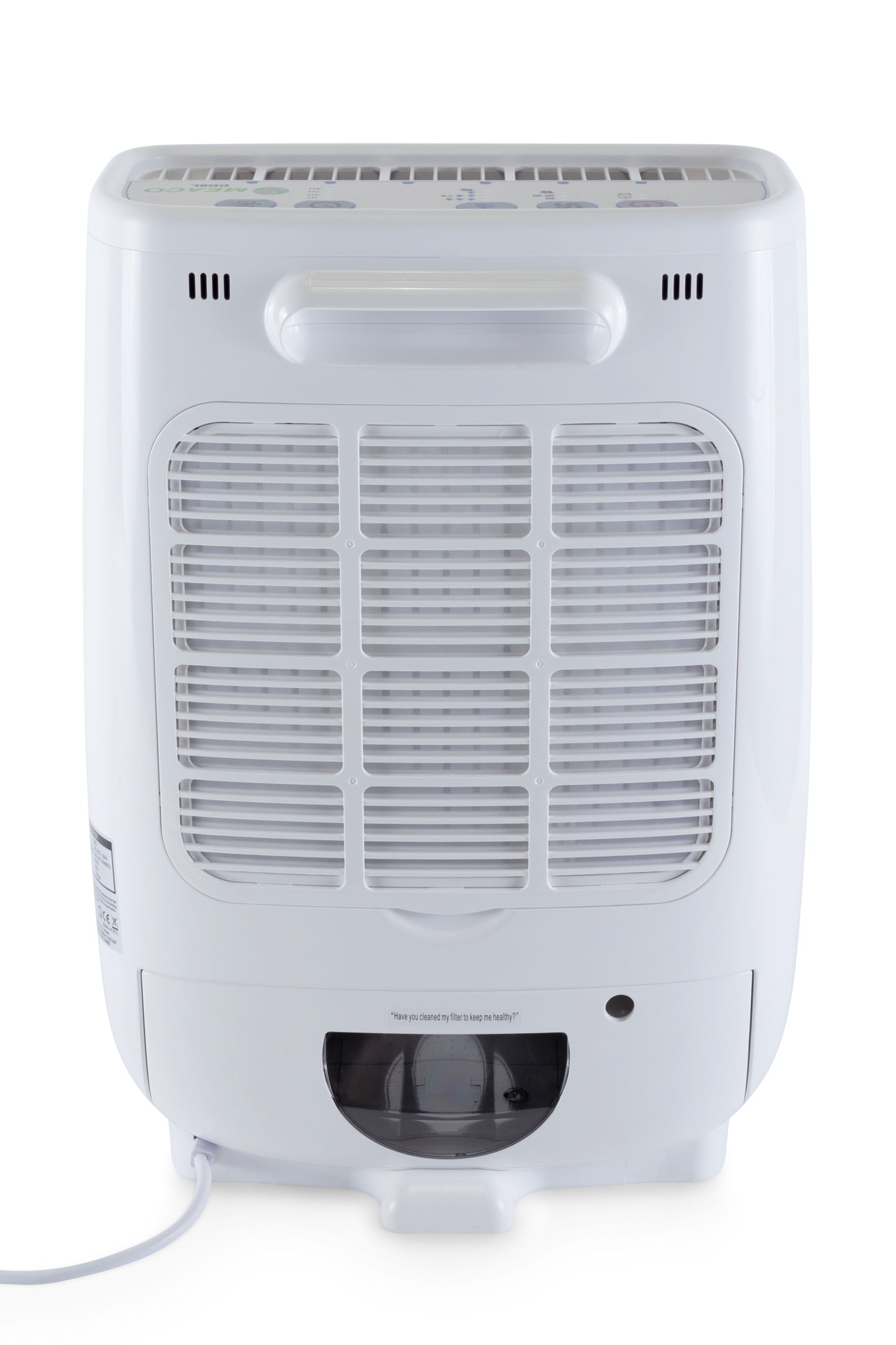 Meaco DD8L Luftentfeuchter mit Hygrostat, Ionisation und Wäschetrockner-Funktion für Räume bis 40 m².