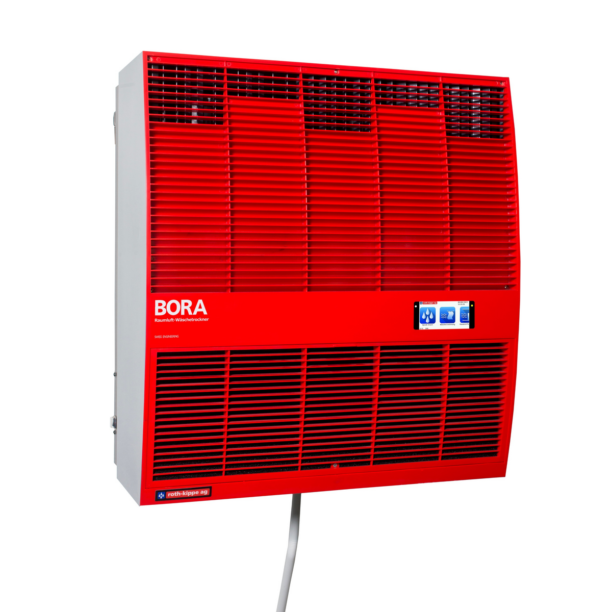 Wand Wäschetrockner Bora 415 von Roth-Kippe für Räume bis 50 m² mit zuschaltbarer Heizung.