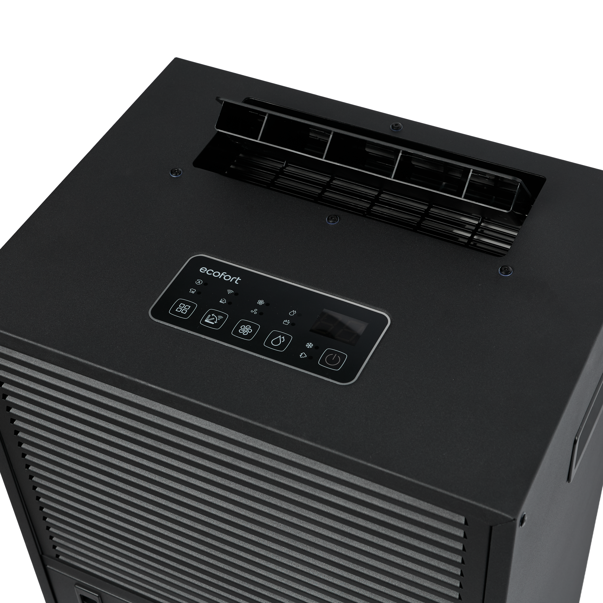 ecodry Neptun XP Black Bedienfeld mit Display und Steuerung