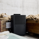 ecodry Neptun XP Black im Lagerraum zum Schutz vor Feuchtigkeit