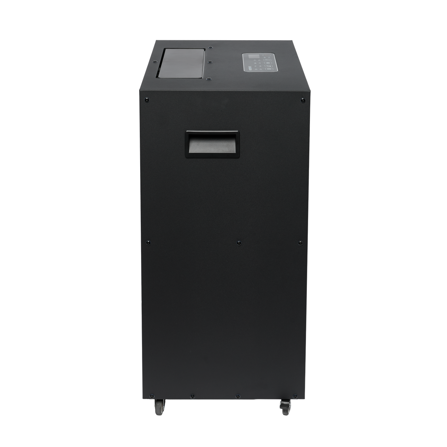 ecodry Neptun XP Black Seitenansicht für grosse Räume und Nebenräume