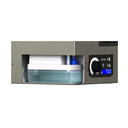 Aerial AD 110P Luftentfeuchter für Räume bis 140 m³ mit stufenlosem Hygrostat und waschbarem Luftfilter.