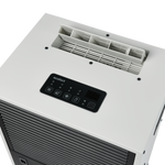 ecodry Neptun XP light grey / black Bedienfeld mit Display und Steuerung