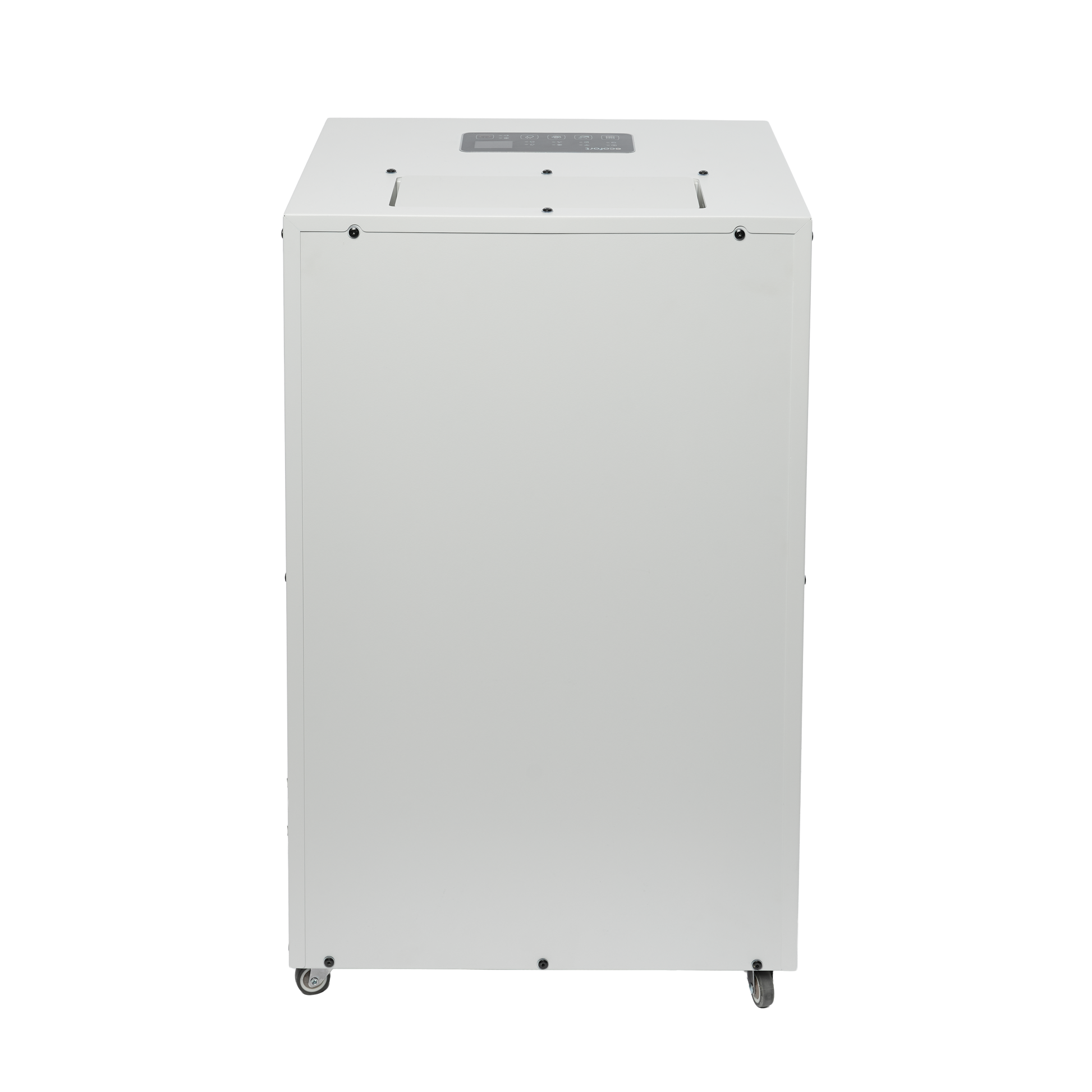 ecodry Neptun XP light grey / black Rückansicht für Waschküchen und grosse Räume