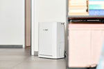 ecoQ DryAir 12L Luftentfeuchter mit Hygrostat, 2.5L Behälter, 130m³/h Luftumwälzung