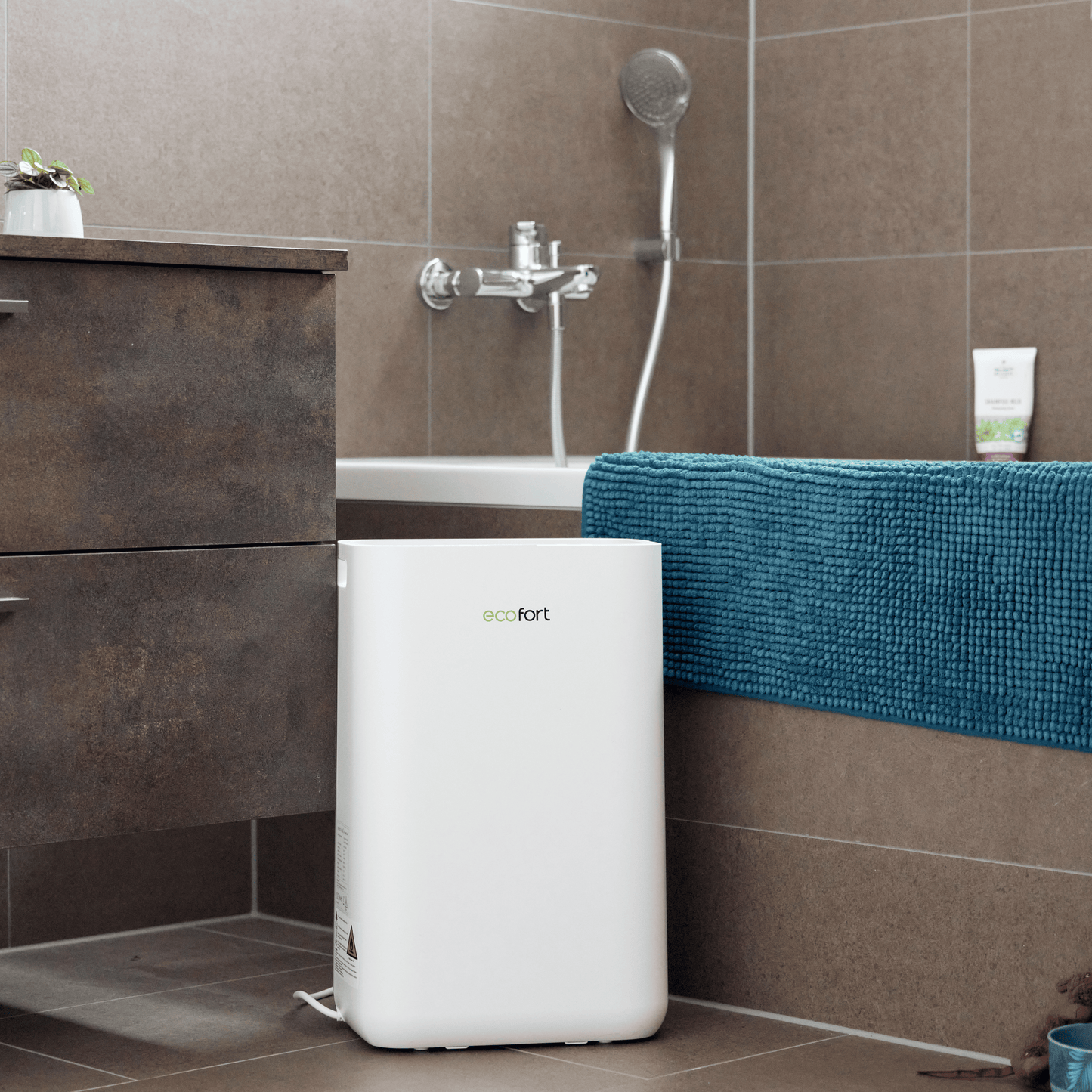 ecoQ DryAir 20L Luftentfeuchter mit Hygrostat und 2 Ventilationsstufen