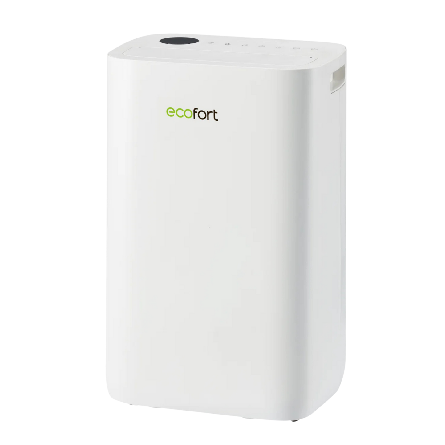 ecoQ DryAir 20L Complete Luftentfeuchter mit 2 Ventilationsstufen und 7.1 l/24h Entfeuchtungsleistung.