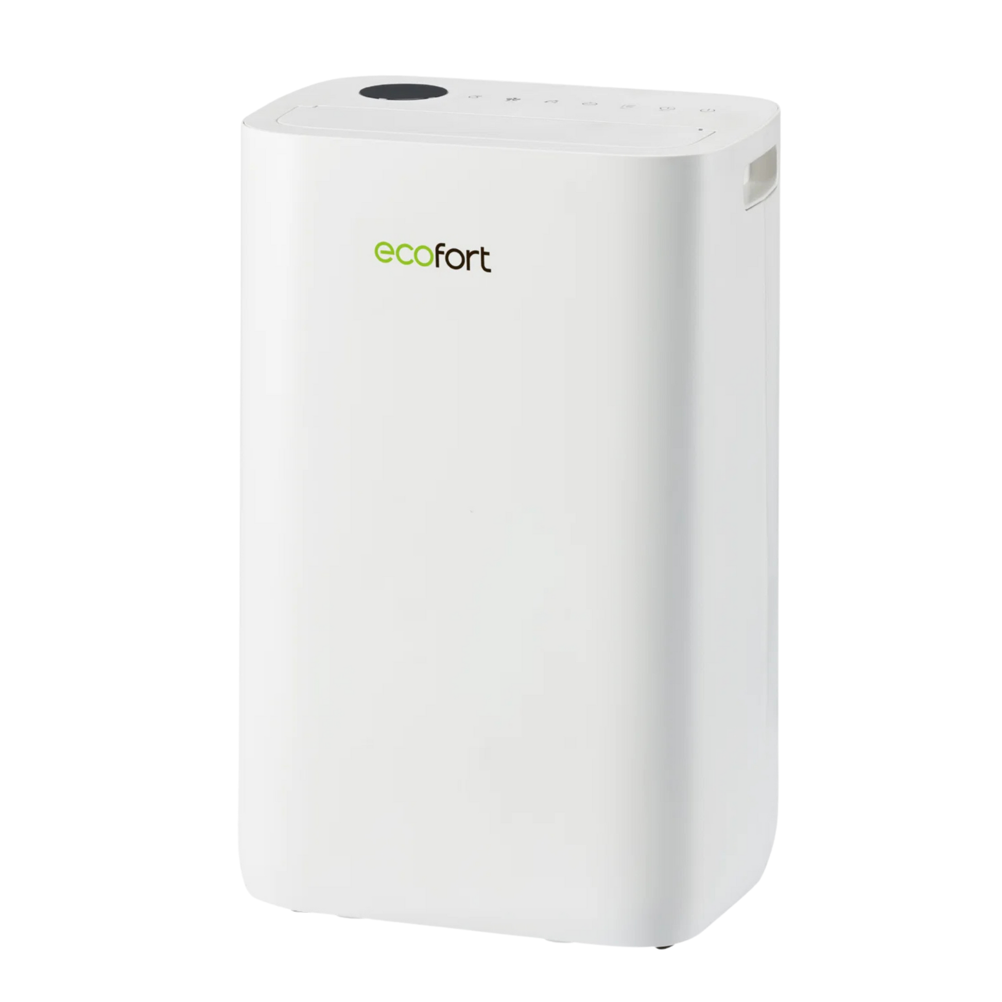 ecoQ DryAir 20L Complete Luftentfeuchter mit 2 Ventilationsstufen und 7.1 l/24h Entfeuchtungsleistung.