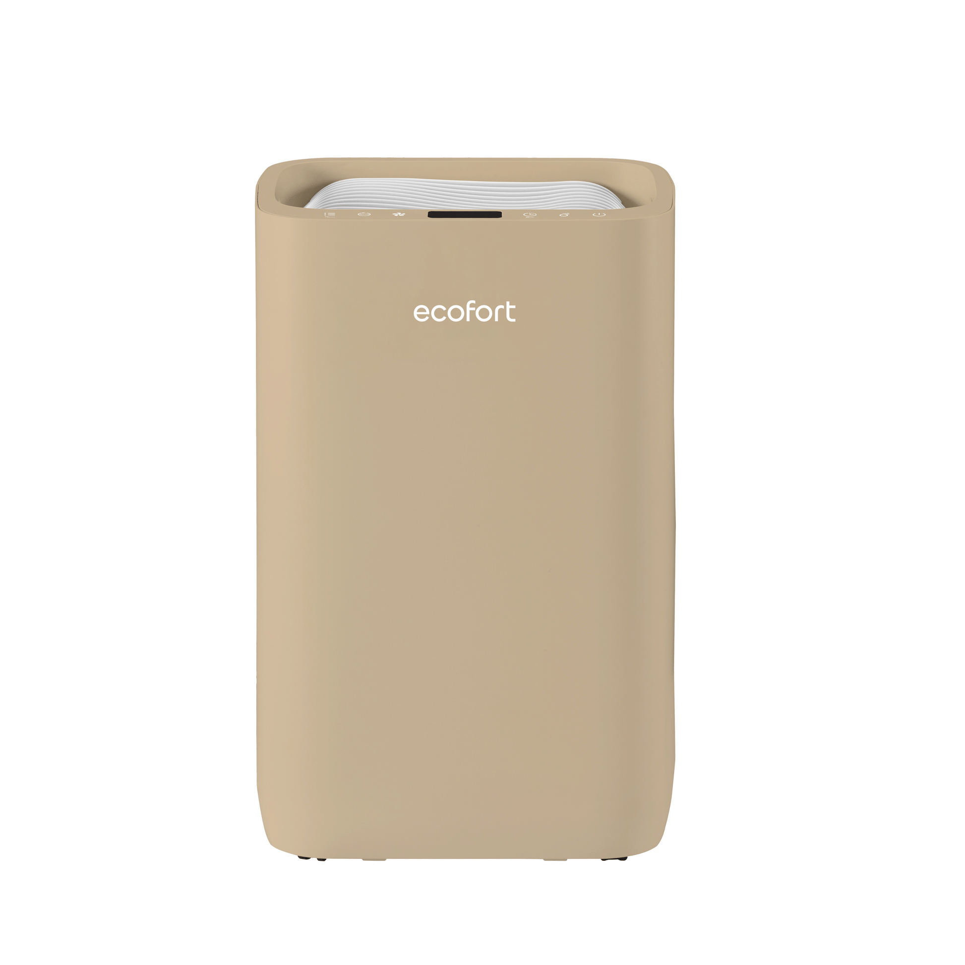 ecoQ DryAir 20L Energy Saver – Warm Sand, leiser und energieeffizienter Raumentfeuchter, TCS Testsieger, für Räume bis 50 m²
