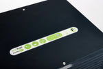 ecodry 425 Limited Anthrazit, 17.4 kg Luftentfeuchter mit vier stabilen Lenkrollen und automatischer Abtauvorrichtung.