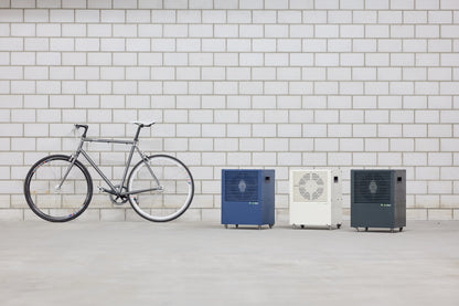 ecodry CaveMaster in Granite Grey, leistungsstarker Luftentfeuchter mit 6 l Behälter, max. 25 l/24h Entfeuchtungsleistung.