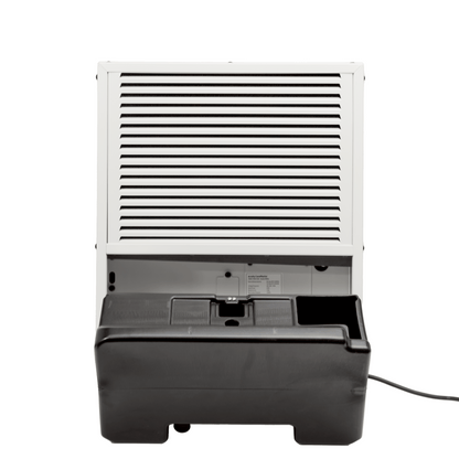 Höchste Qualität für deinen Weinkeller: Der ecodry CaveMaster Oyster White vereint edles Design, effiziente Technik und flüsterleisen Betrieb.