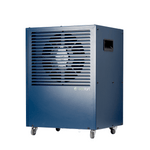 In edlem Sapphire Blue sorgt der ecodry CaveMaster für perfekte Luftfeuchtigkeit im Weinkeller. Stilvoll, leistungsstark und wartungsarm.