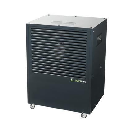 ecodry CaveMaster XP Black Shade: 40 % mehr Leistung & 70 % effizienter als Klasse A – mit Hygrostat & App für perfekte Feuchtigkeit im Weinkeller.