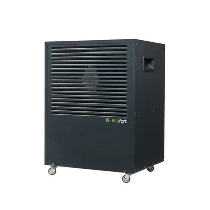 ecodry CaveMaster XP - Black Shade, energieeffizienter Luftentfeuchter mit automatischer Steuerung.