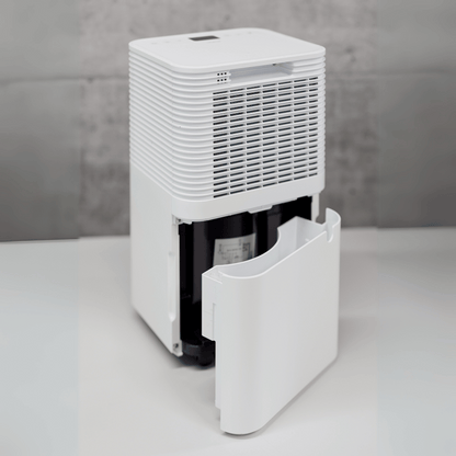 ecoQ DryAir 12L Essential – dein täglicher Helfer gegen Feuchtigkeit. Platzsparend, leise im Betrieb und energiesparend.