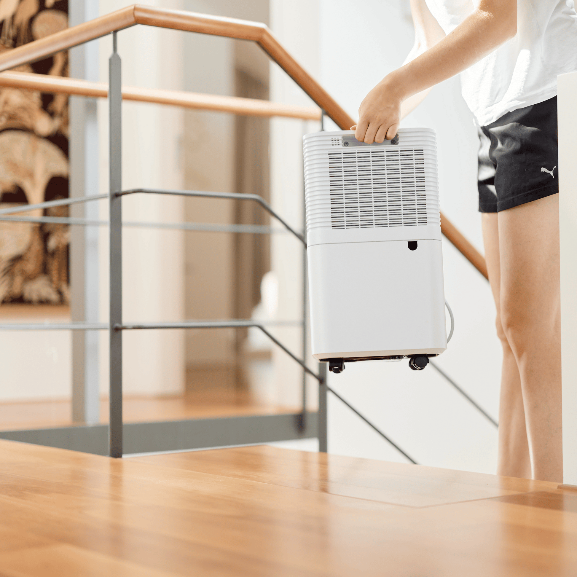 Für bessere Luftqualität zu Hause: ecoQ DryAir 12L Essential reduziert Feuchtigkeit effektiv und einfach – ideal für jeden Tag.