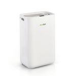 Trockene Luft, geringer Verbrauch: ecoQ DryAir 13L entfeuchtet Räume bis 30 m² besonders leise – ideal für Schlafzimmer & Wohnbereiche.