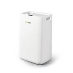 ecoQ DryAir 13L Energy Saver: Leisester Luftentfeuchter seiner Klasse. Ideal für Räume bis 30 m² – leistungsstark, energieeffizient und kompakt.
