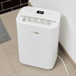 ecoQ DryAir 13L Energy Saver Complete: Entfeuchtet mit Präzision, filtert die Luft und spart Strom. Perfekt für moderne Wohnräume.
