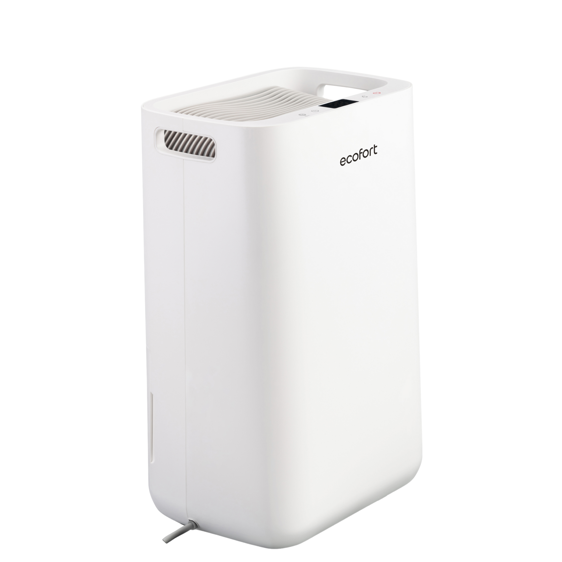 ecoQ DryAir 13L Energy Saver: Leisester Luftentfeuchter seiner Klasse. Ideal für Räume bis 30 m² – leistungsstark, energieeffizient und kompakt.