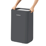 ecoQ DryAir 20L Energy Saver – Cool Gray, stromsparender und leiser Luftentfeuchter, Classic Design, TCS Testsieger bis 50 m²