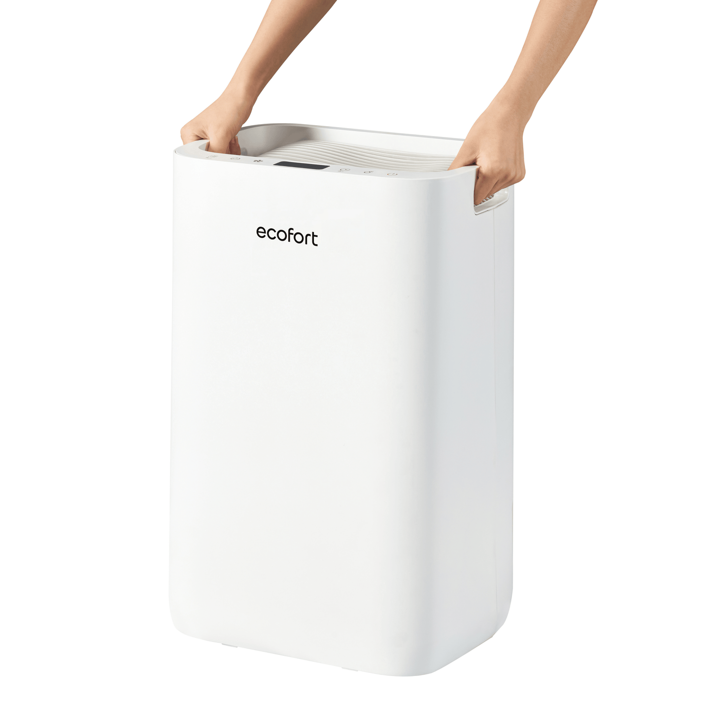 ecoQ DryAir 20L Energy Saver – Testsieger TCS, klassisch weiss, effizienter und leiser Entfeuchter für Räume bis 50 m²