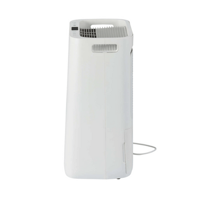 ecoQ DryAir 20L Energy Saver Luftentfeuchter mit Hygrostat und 2 Ventilationsstufen für effektive Raumluftentfeuchtung.