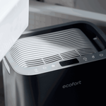ecoQ DryAir 20L Energy Saver – Cool Gray, energieeffizient und leise, eleganter Testsieger TCS, für Räume bis 50 m²