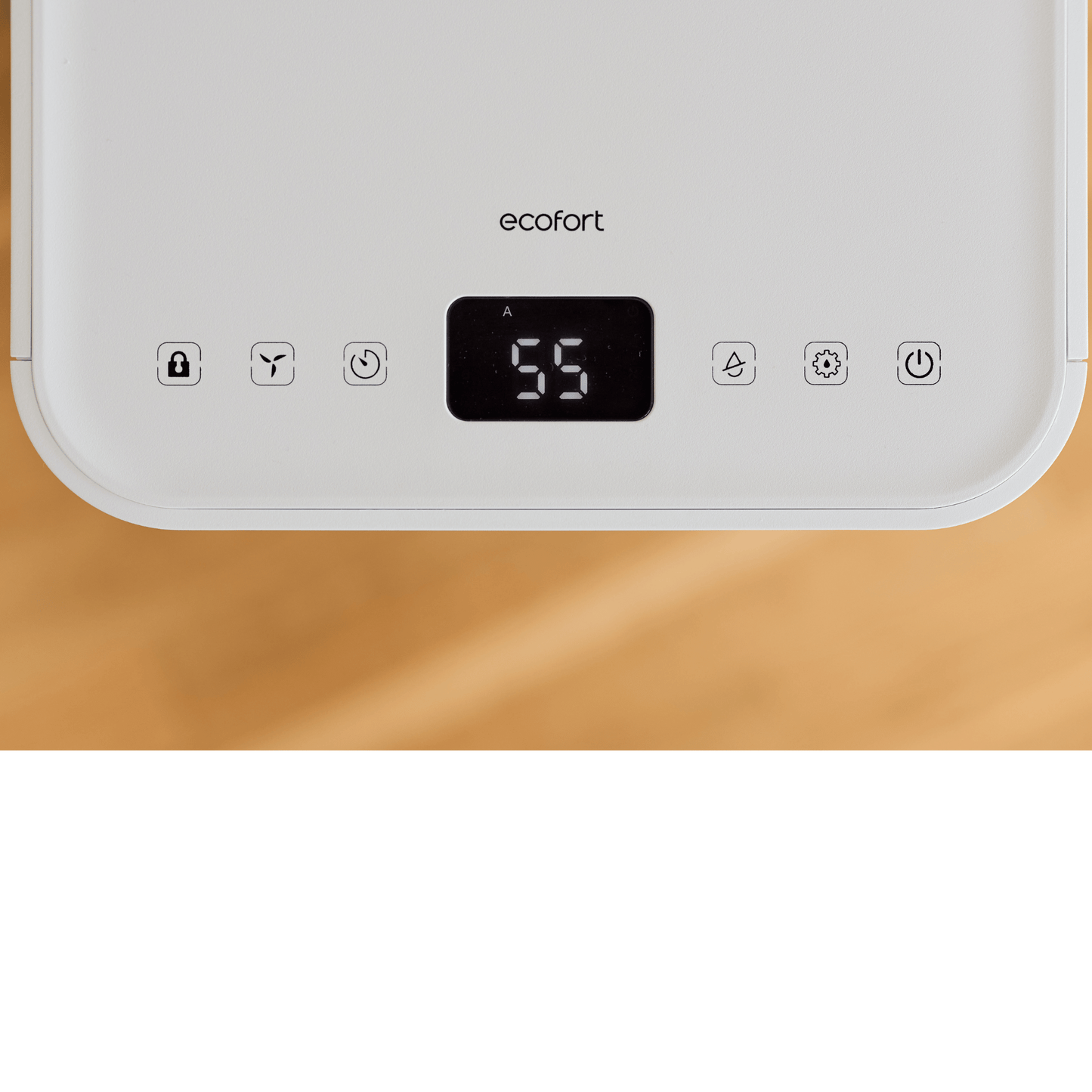 ecoQ DryAir 20L Essential: Starke Leistung, niedriger Verbrauch. Der ideale Entfeuchter für mittlere bis grosse Räume bis 50 m².