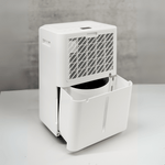 ecoQ DryAir 20L Essential: Kompakter Entfeuchter mit grosser Wirkung – energieeffizient, leise und benutzerfreundlich.