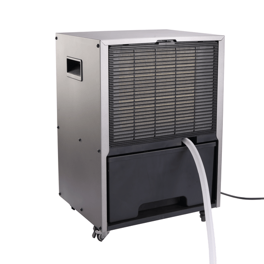 ecoQ DryAir 25L Task: Kraftvoller Luftentfeuchter für grosse Räume. Ideal gegen Feuchtigkeit, Schimmel und schlechte Luft – leise, effizient, smart.