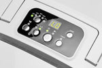 Effizienter Luftentfeuchter ecoQ DryAir 20L mit Hygrostat und 2 Ventilationsstufen, geeignet für Räume bis 50 m².