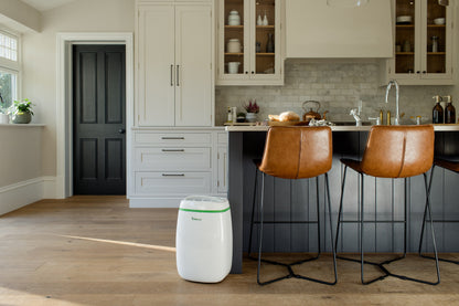 Meaco 12L Low Energy Luftentfeuchter in kompakter Bauform mit HEPA-Filter und Kindersicherung