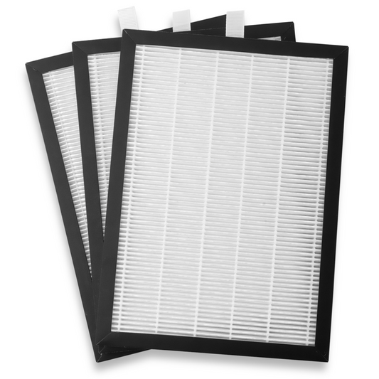 Meaco 20L LE HEPA-Filter im 3er Pack für saubere Raumluft und Luftentfeuchtung.