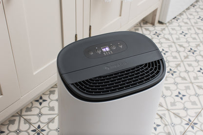 Meaco Arete One 12L Luftentfeuchter, kompakt, wandmontierbar, für Räume bis 30 m², niedriger Stromverbrauch.