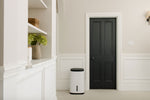 Meaco Arete One 20L Luftentfeuchter in modernem Design mit HEPA-Filter und einfacher Bedienung.