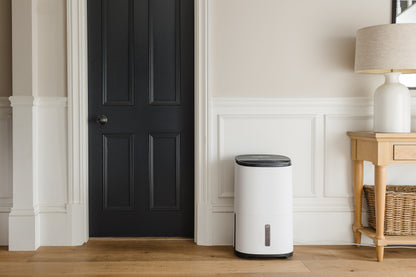 Meaco Arete® One 20L Luftentfeuchter in Weiss mit HEPA-Filter, geeignet für Räume bis 50 m², leise und energieeffizient.