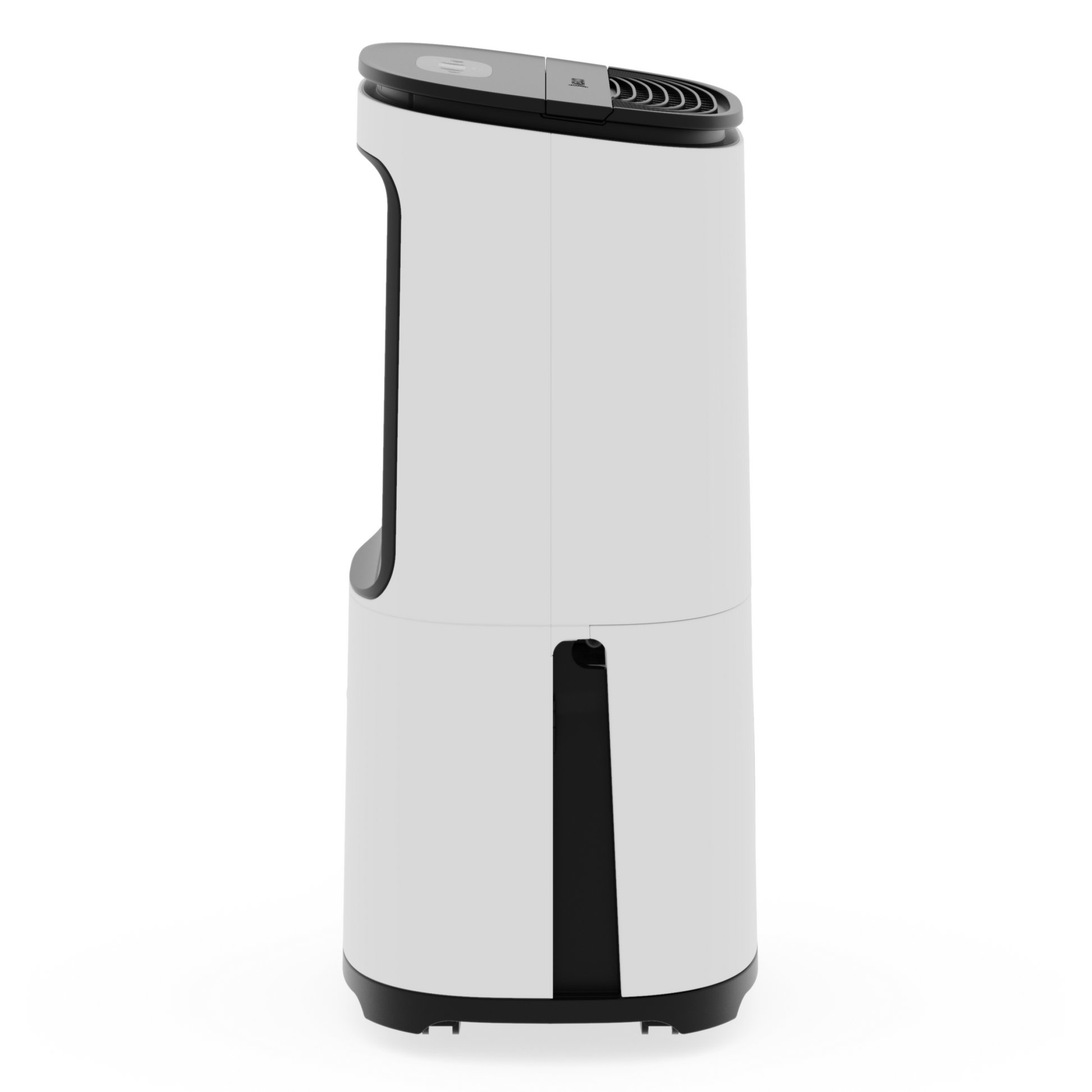 Meaco Arete® One 25L Luftentfeuchter in Weiss mit 4 Betriebsstufen und H-13 HEPA-Filter für gesunde Raumluft.