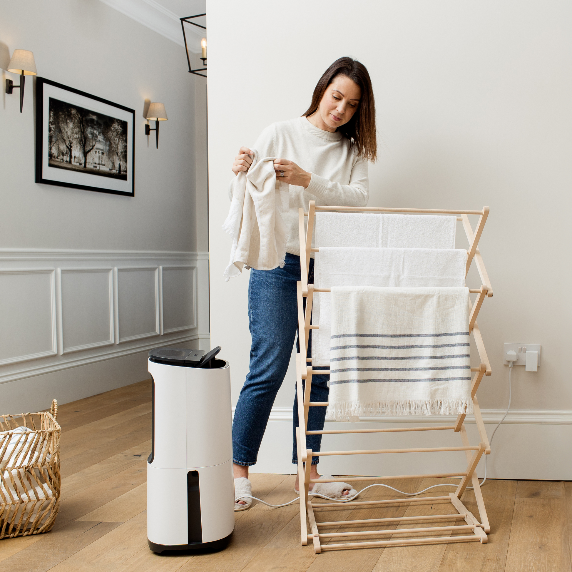 20 Liter Entfeuchtungsleistung pro Tag, flüsterleise Technik und HEPA-Filter: Meaco Arete® Two 20L ist ein echtes Allroundtalent.