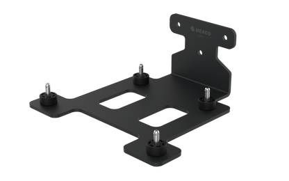 Meaco Arete® Wandhalterung für 10L & 12L, platzsparendes Design mit Direktabfluss und manueller Entleerung.