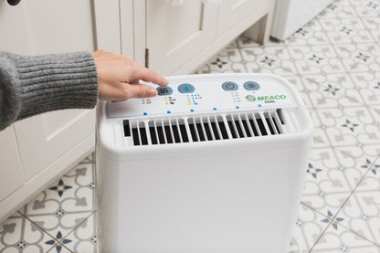 Meaco DD8L Luftentfeuchter mit Hygrostat und Ionisator für saubere Raumluft und Wäschetrockner-Funktion.