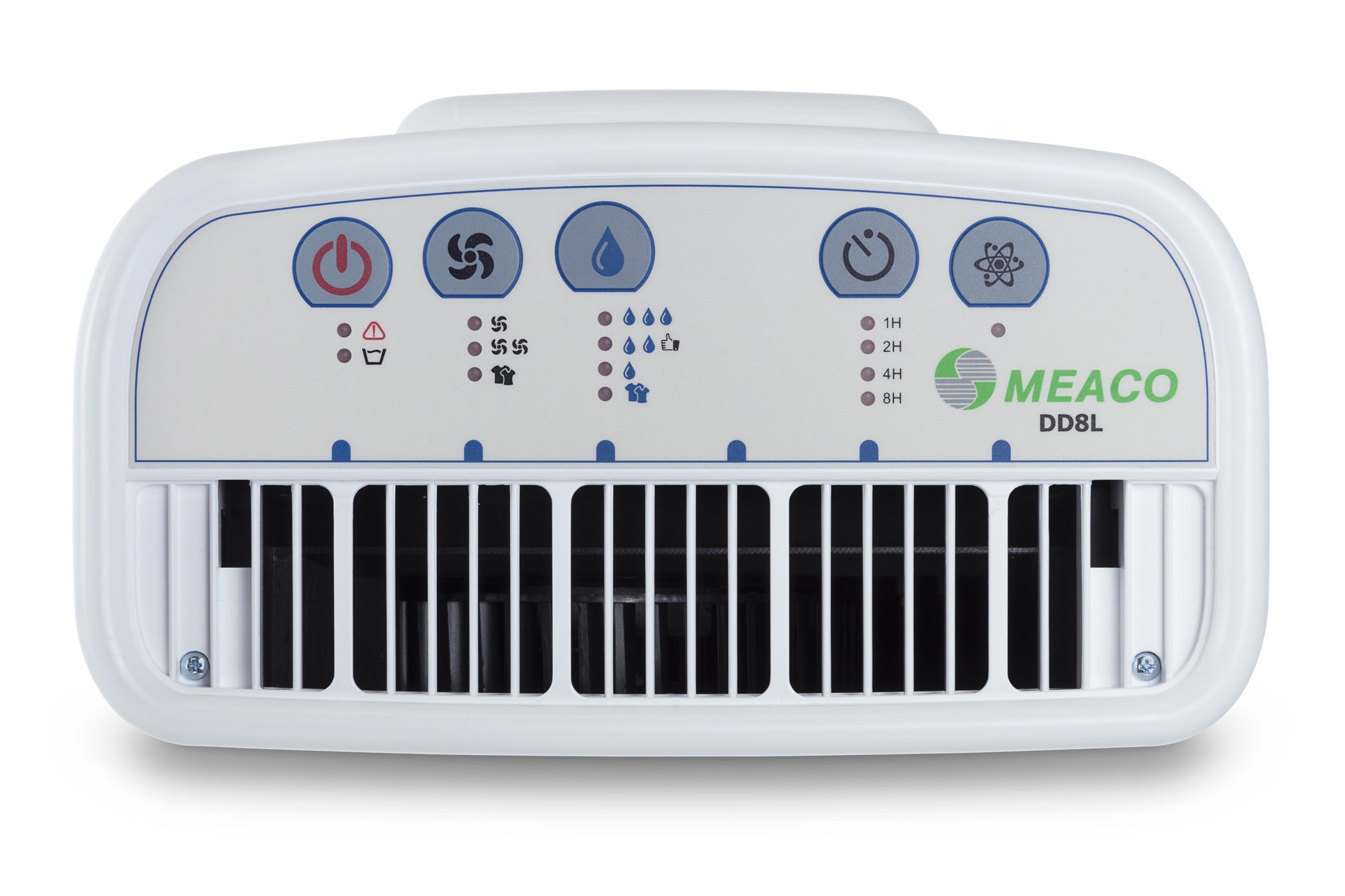 Meaco DD8L Luftentfeuchter mit Hygrostat, 3 Betriebsstufen, 7.5 l/24h Entfeuchtungsleistung.
