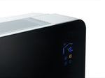 Meaco PowerDry Luftentfeuchter in Schwarz mit 53 Litern für effiziente Trocknung und edles Design.