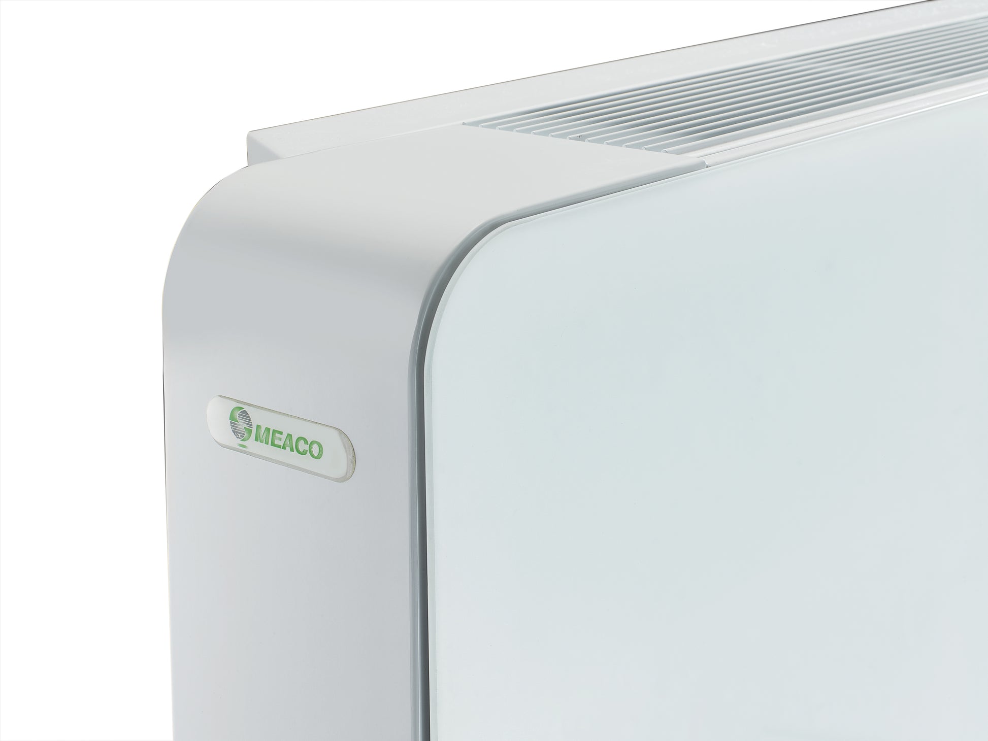 Meaco PowerDry Wandgerät in Weiss mit Glasfront, 84 Liter Leistung für bis zu 300 m².