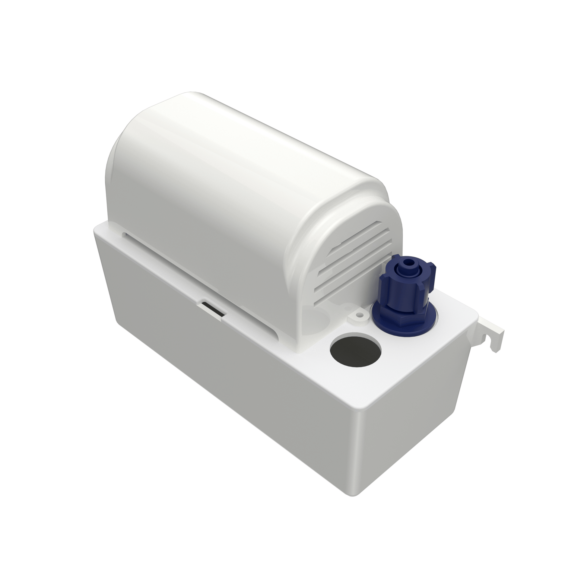 Microdam Apollo MD400W Luftentfeuchter mit geräuscharmem Motor und 90-Grad-Rückschlagventil